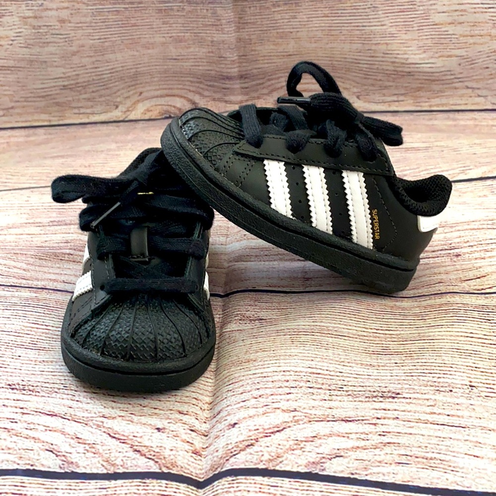 Toddler Size 5K Adidas Superstar Shoes